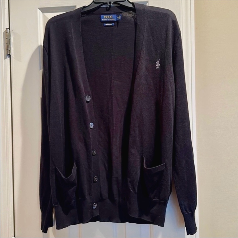 Polo | Ralph Lauren Pima Cotton Button Up Cardigan Sweater